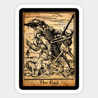 The Fool Tarot Sticker